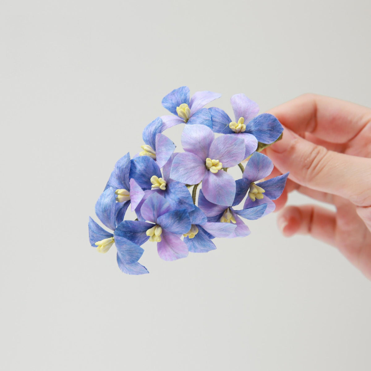 Hydrangea Hair Clip