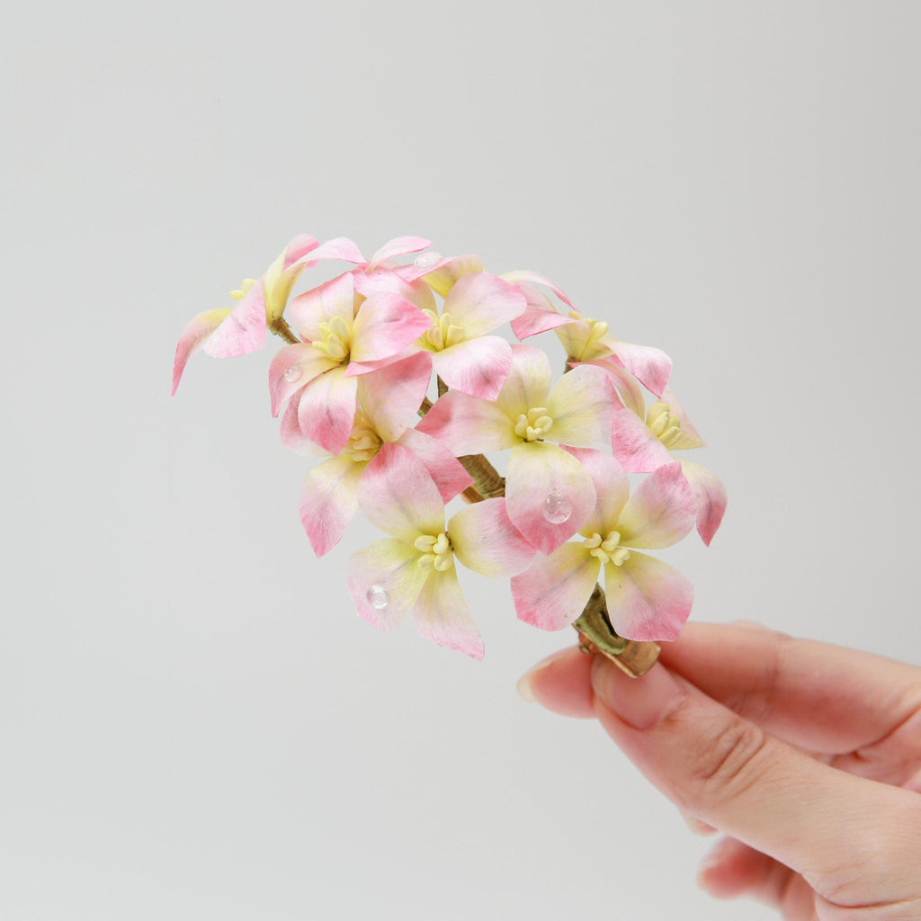 Hydrangea Hair Clip