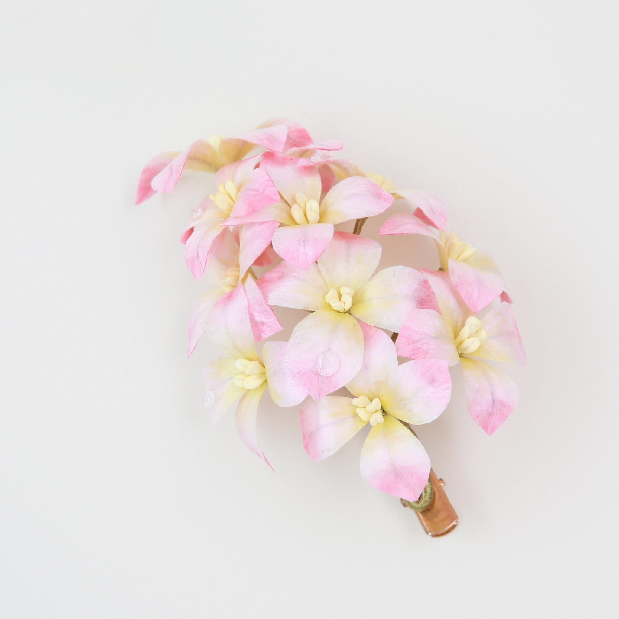 Hydrangea Hair Clip