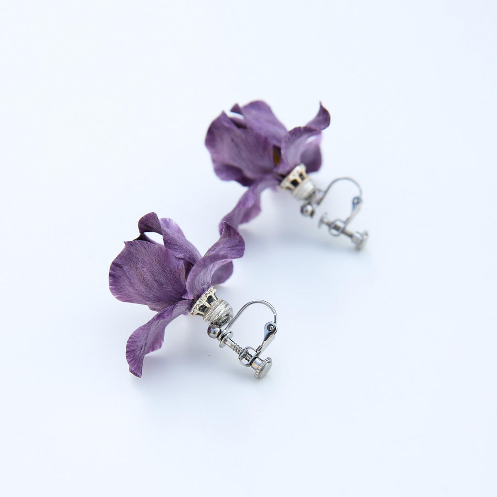 Iris Earrings No.001