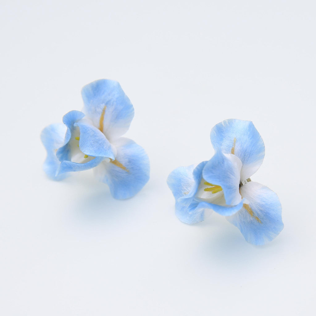 Iris Earrings No.001