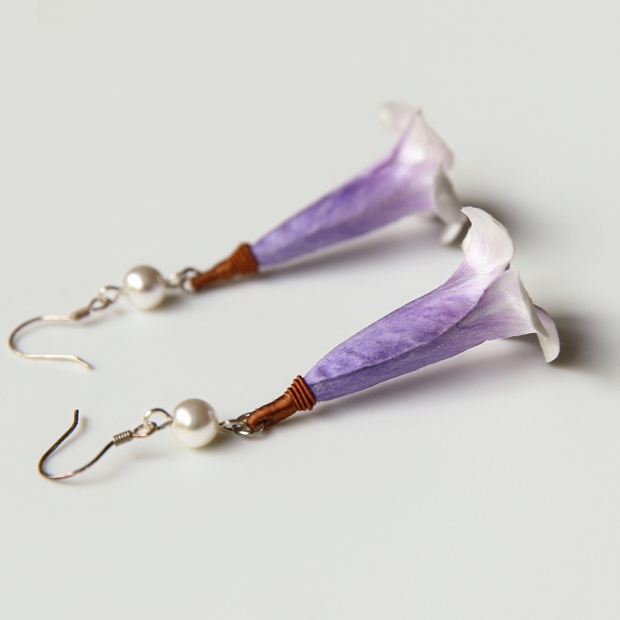 Paulownia Flower Earrings