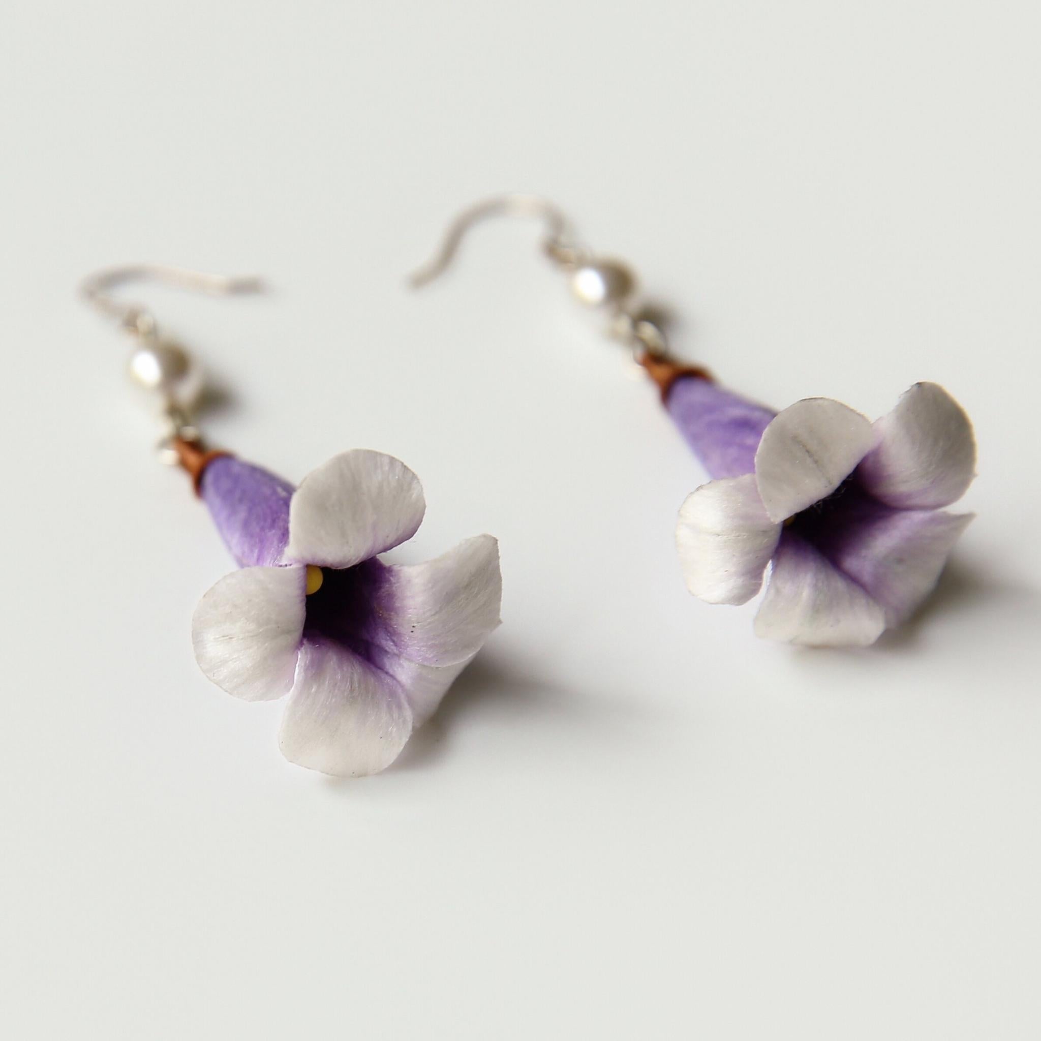 Paulownia Flower Earrings