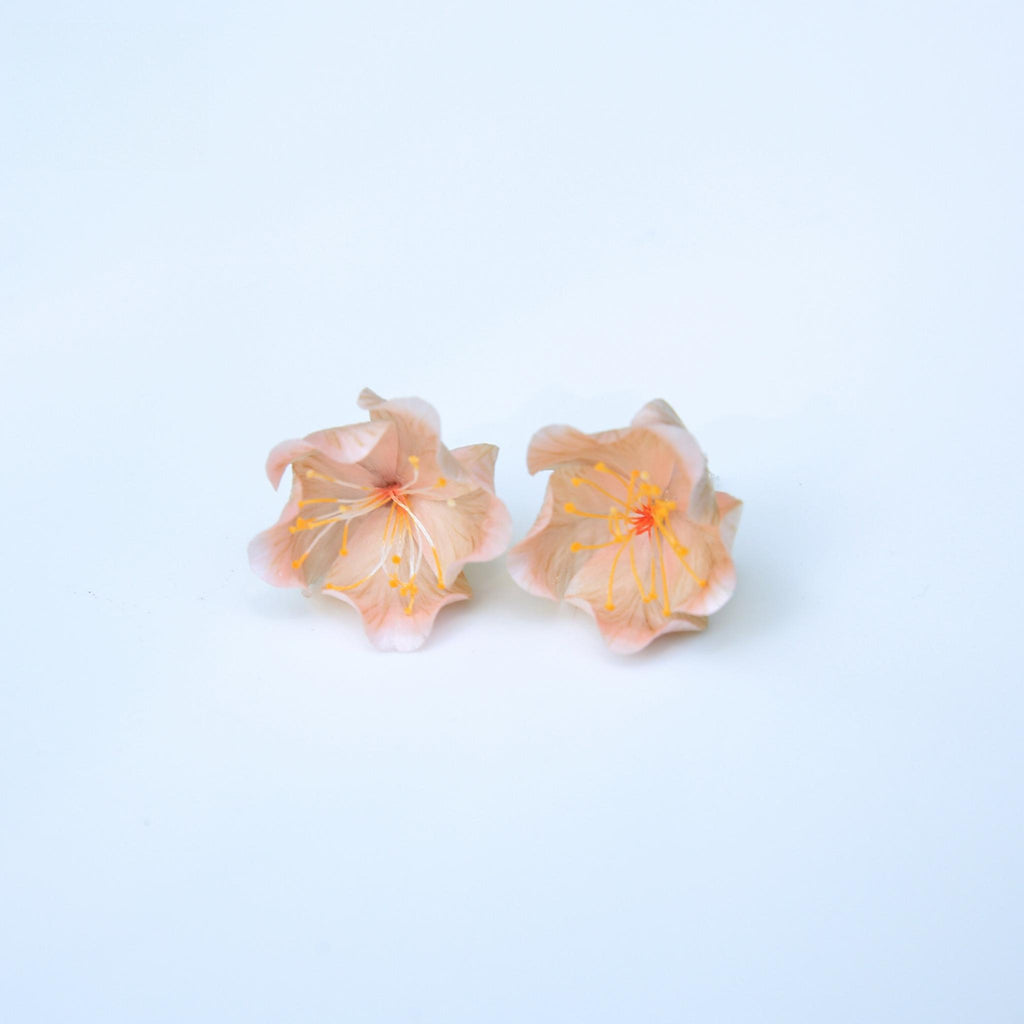 Peach Blossom Earrings