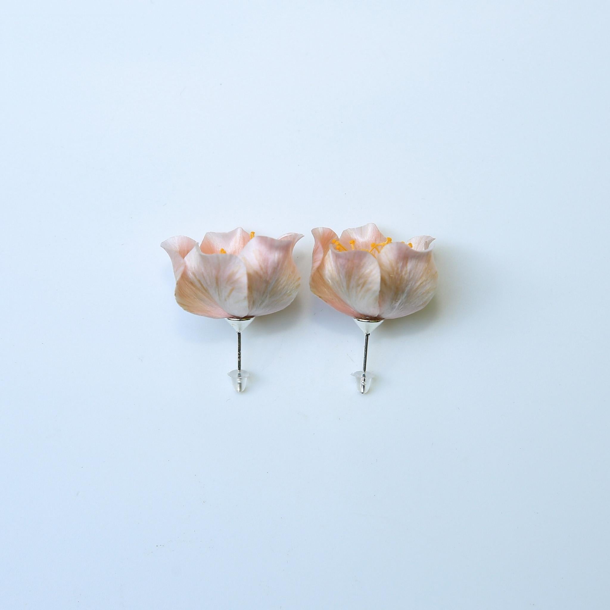 Peach Blossom Earrings