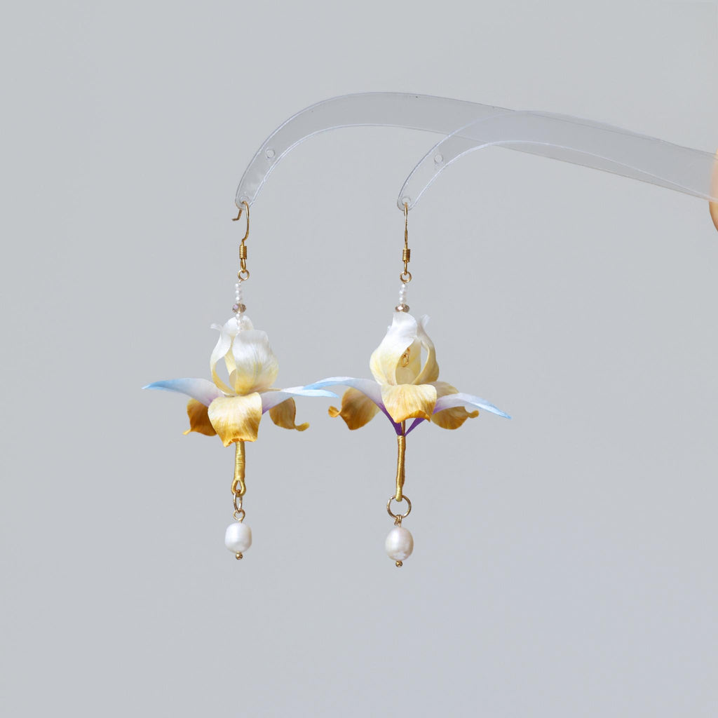 Iris Earrings No.002