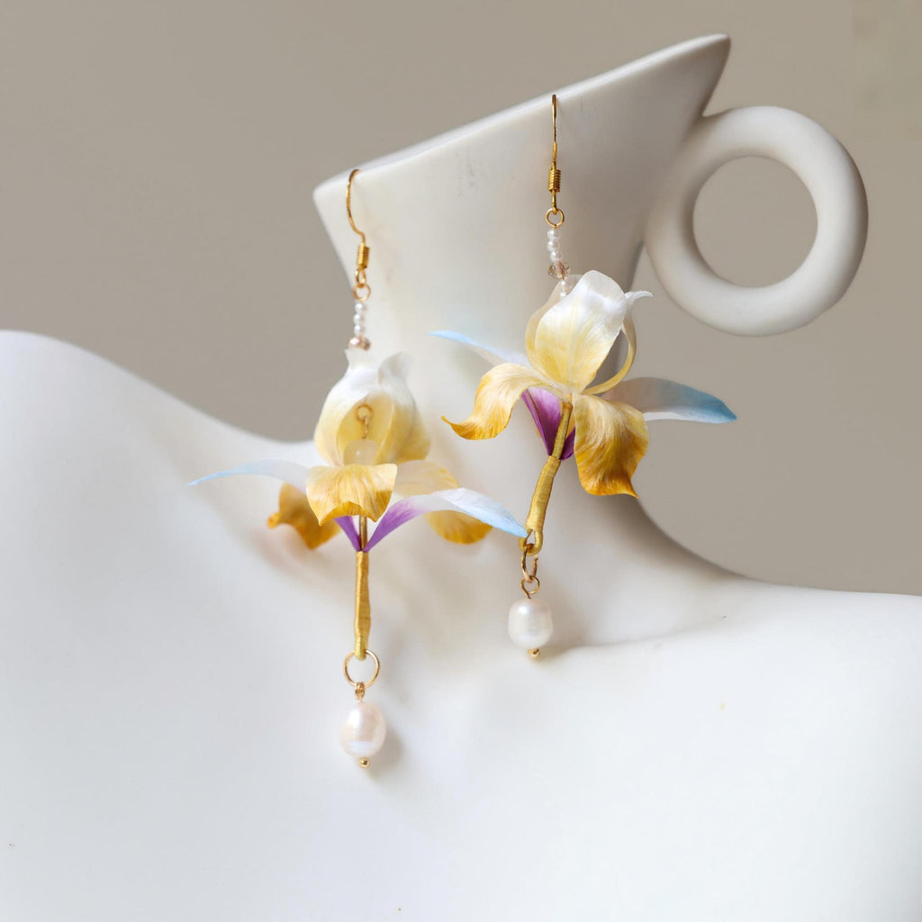 Iris Earrings No.002